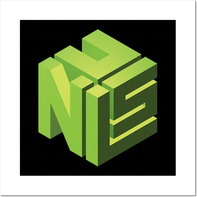 NULS Block Wall Art by NalexNuls